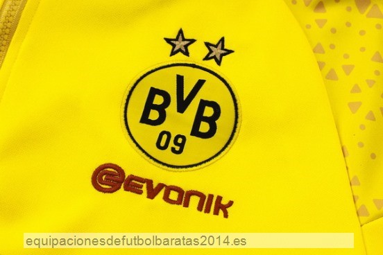 Nuevo Chaqueta Con Capucha Borussia Dortmund 23/24 Amarillo Baratas
